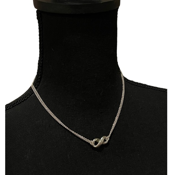Tiffany and Co. Double Chain Infinity Necklace - Picture 2 of 11